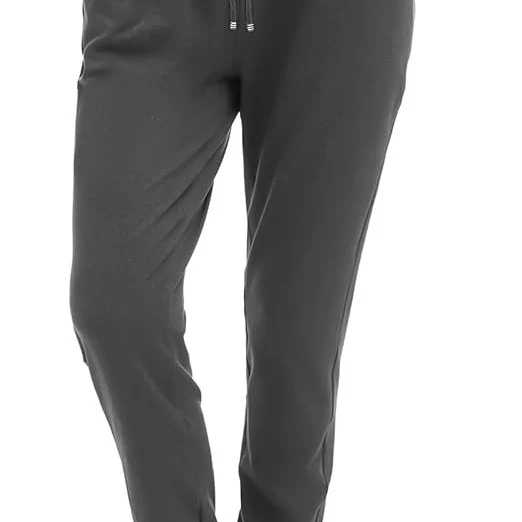 Damen Jogginghose mit hohem elastischem Bund, Tunnelzug und schmal zulaufenden Säumen Nord Taschen