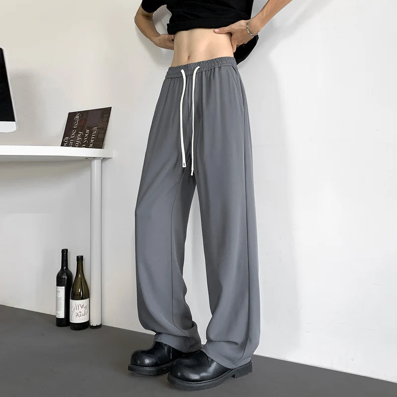 Herren Weite Relaxed-Fit Loungehose mit elastischem Bund und Tunnelzug Nord Taschen