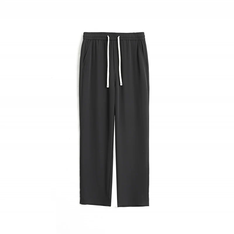 Herren Weite Relaxed-Fit Loungehose mit elastischem Bund und Tunnelzug Nord Taschen