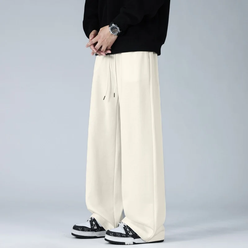 Herren Weite Oversize-Baggy-Loungehose mit Tunnelzugbund und fließender Jersey‑Qualität Nord Taschen