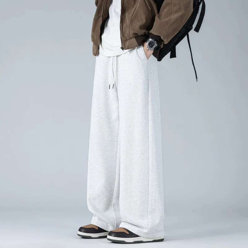 Herren Weite Oversize-Baggy-Loungehose mit Tunnelzugbund und fließender Jersey‑Qualität Nord Taschen