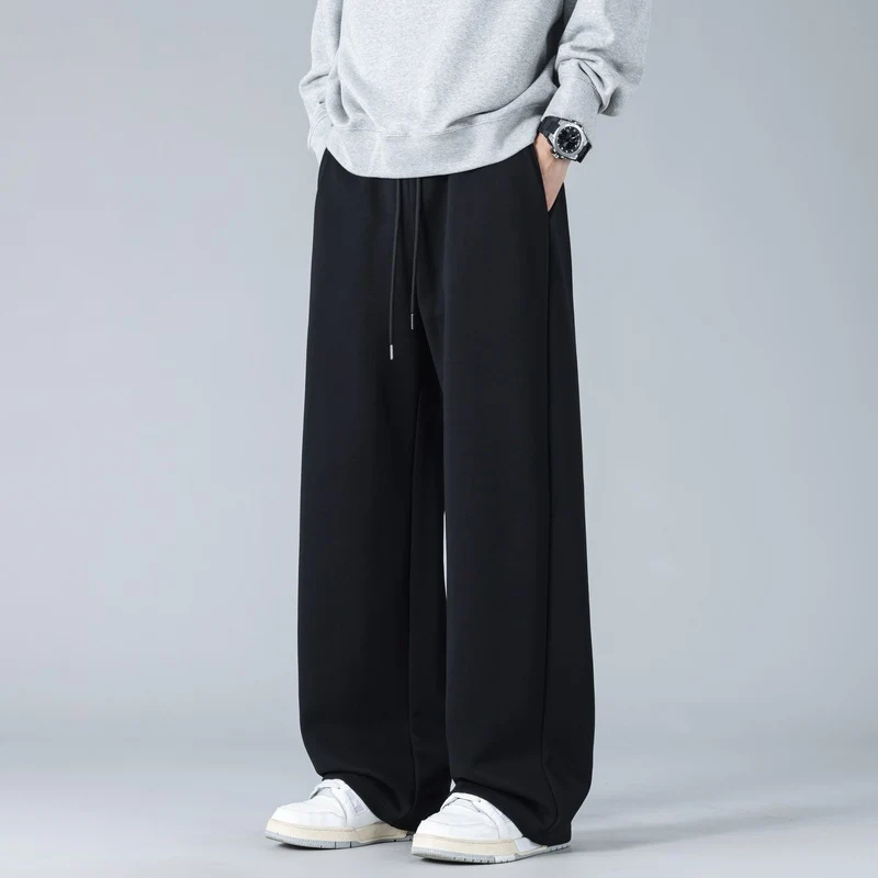 Herren Weite Oversize-Baggy-Loungehose mit Tunnelzugbund und fließender Jersey‑Qualität Nord Taschen