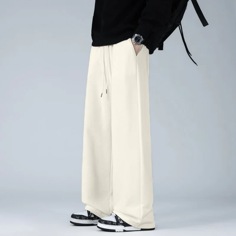 Herren Weite Oversize-Baggy-Loungehose mit Tunnelzugbund und fließender Jersey‑Qualität Nord Taschen