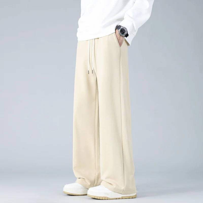 Herren Weite Oversize-Baggy-Loungehose mit Tunnelzugbund und fließender Jersey‑Qualität Nord Taschen