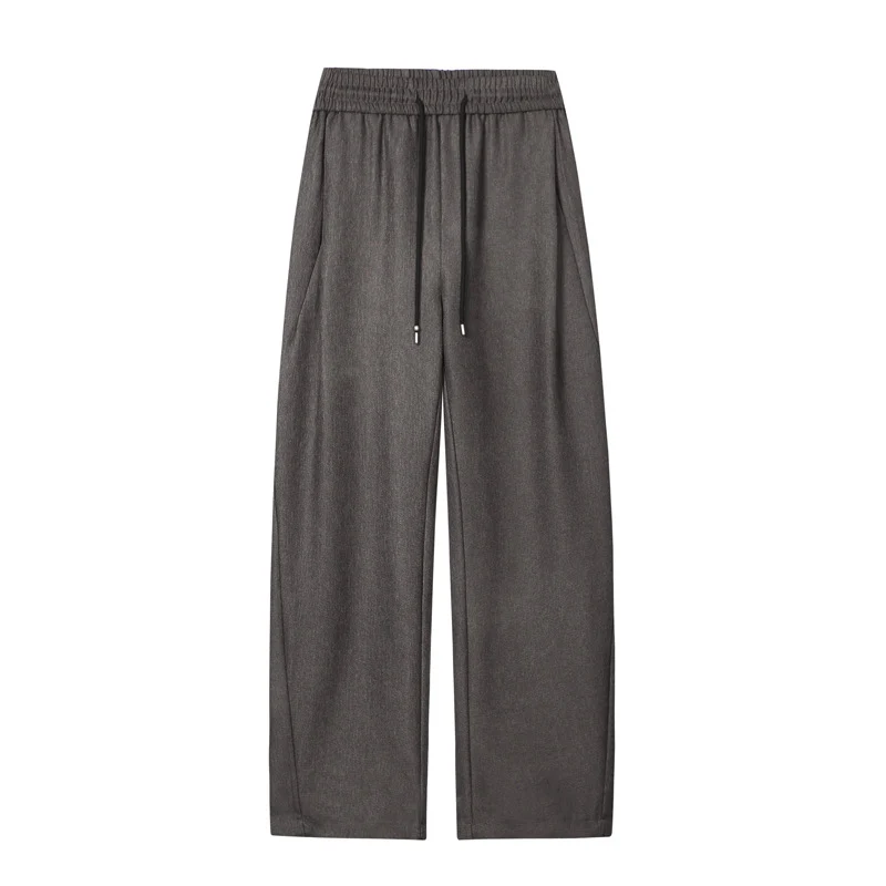 Herren Weite Lounge-Hose mit elastischem Bund, Kordelzug und softem Jersey-Material Nord Taschen