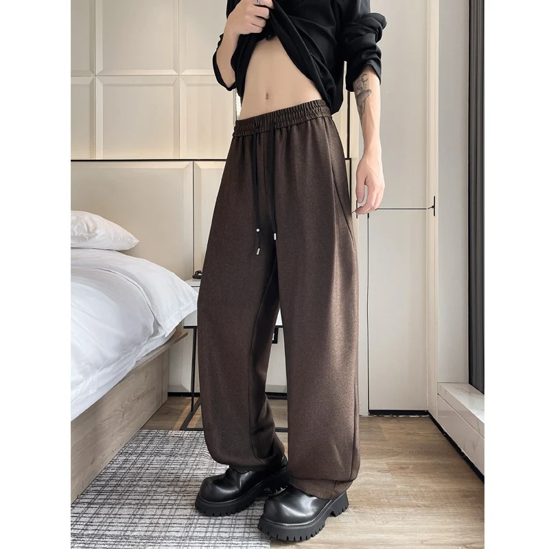 Herren Weite Lounge-Hose mit elastischem Bund, Kordelzug und softem Jersey-Material Nord Taschen