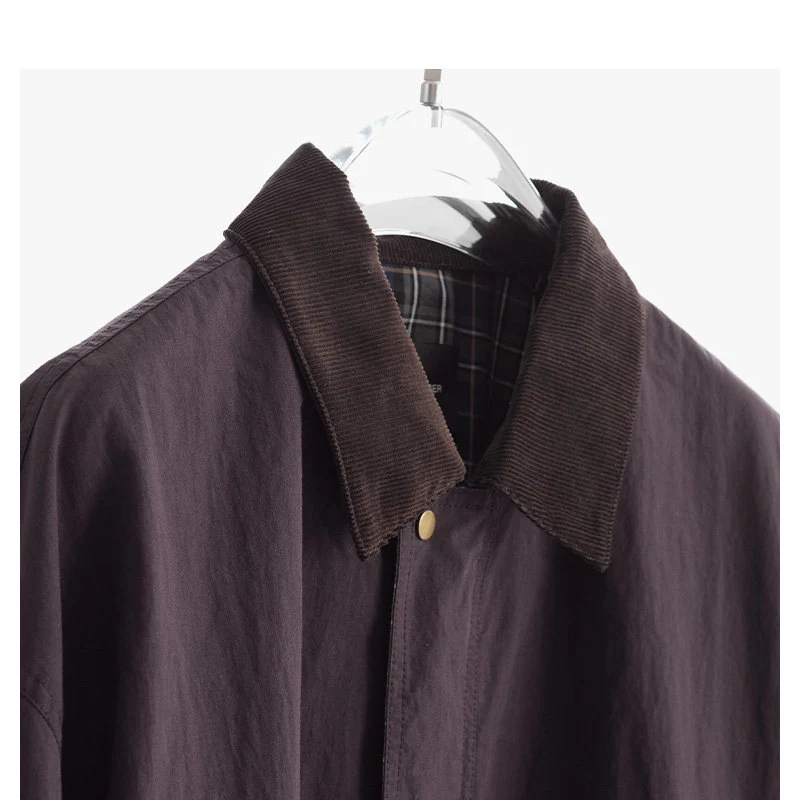 Damen Urbane Utility-Jacke mit hohem Kragen Nord Taschen