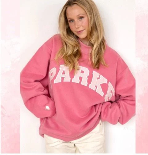 Damen Gemütliches Freizeit-Set mit Oversize kurz geschnittenem Sweatshirt und elastischen Baumwoll-Shorts Nord Taschen