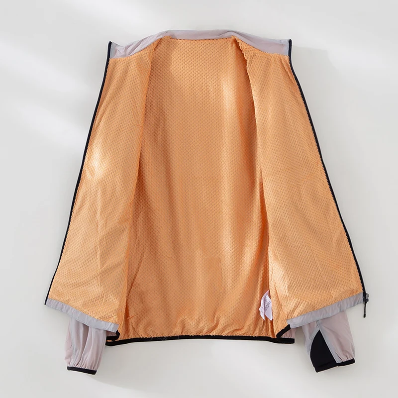 Herren Ultraleichte Wind- und Regenjacke mit durchgehendem Reißverschluss, Brusttasche und atmungsaktivem Meshfutter Nord Taschen