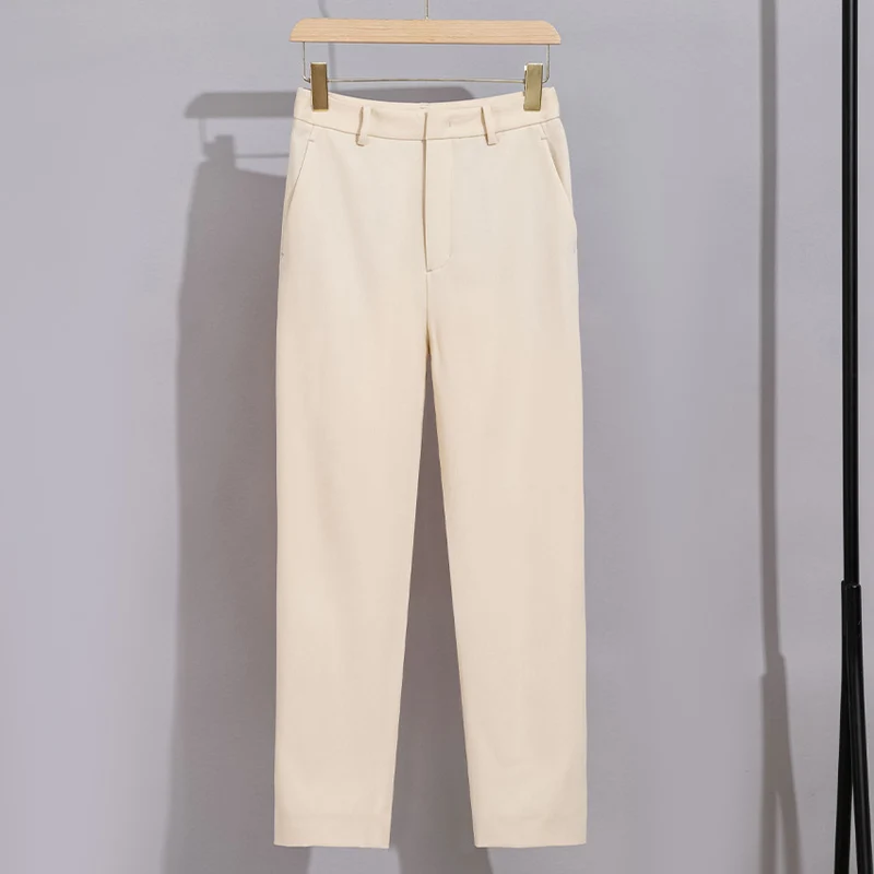 Damen Figurbetonter Midilanger Business-Blazer mit Reverskragen und formgebenden Abnähern Nord Taschen
