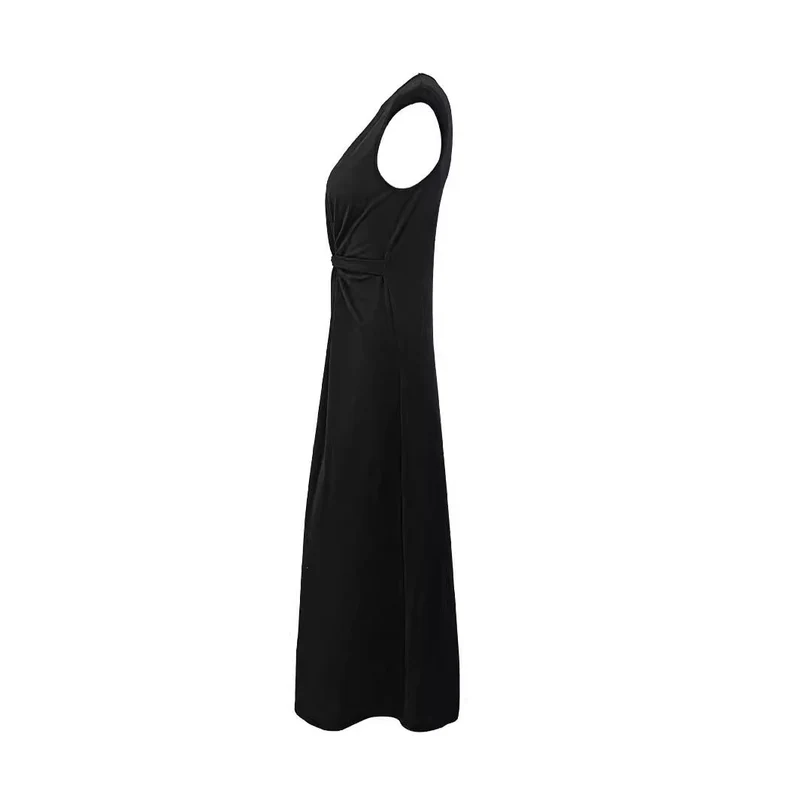 Damen Maxikleid mit elegantem Wickeldesign und schmeichelndem Schnitt - Vittorelli