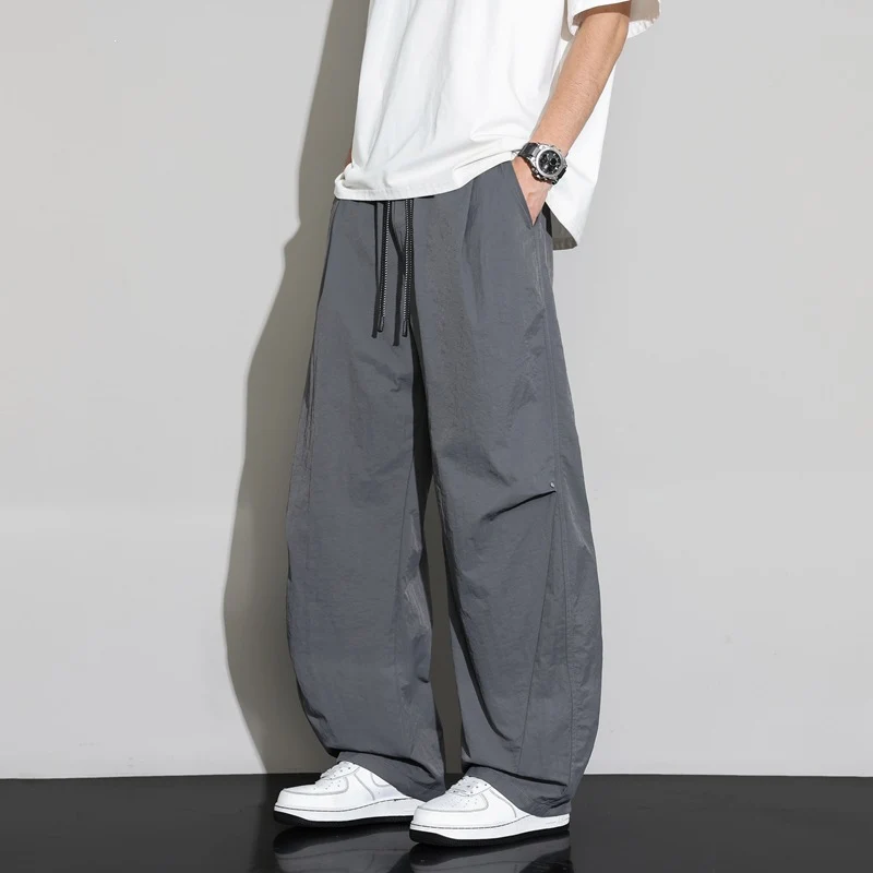 Herren weite Nylon-Freizeithose Nord Taschen
