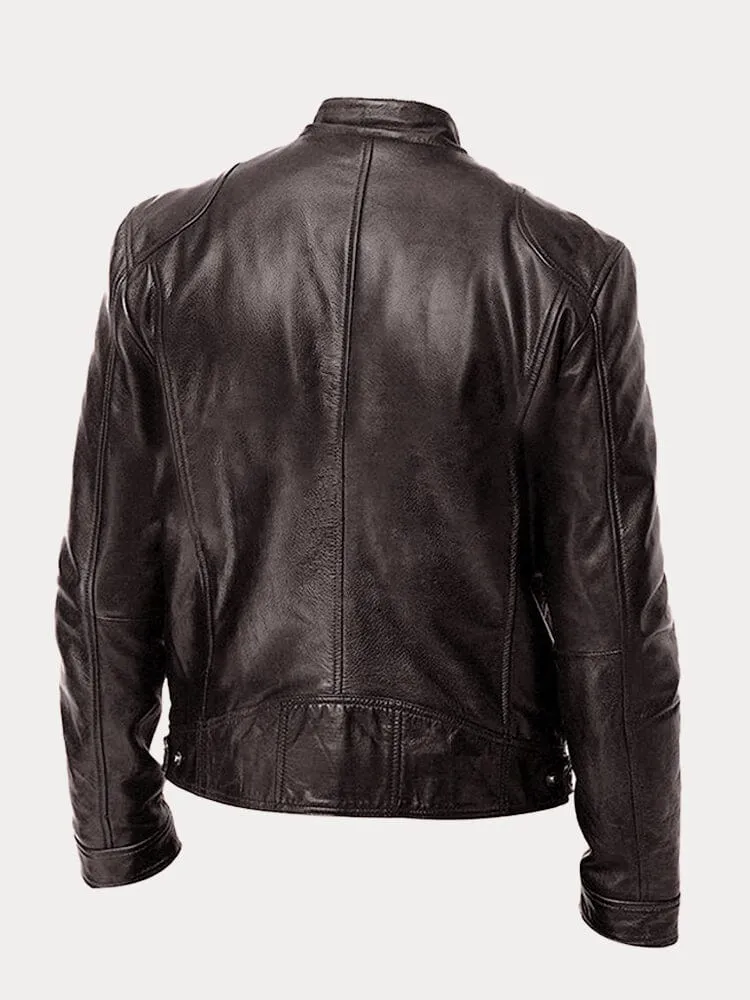 Lässige Lederjacke: Zeitloser Stil und Komfort