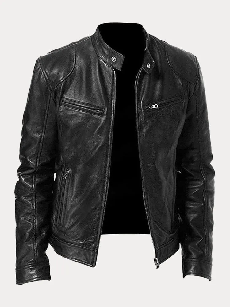 Lässige Lederjacke: Zeitloser Stil und Komfort