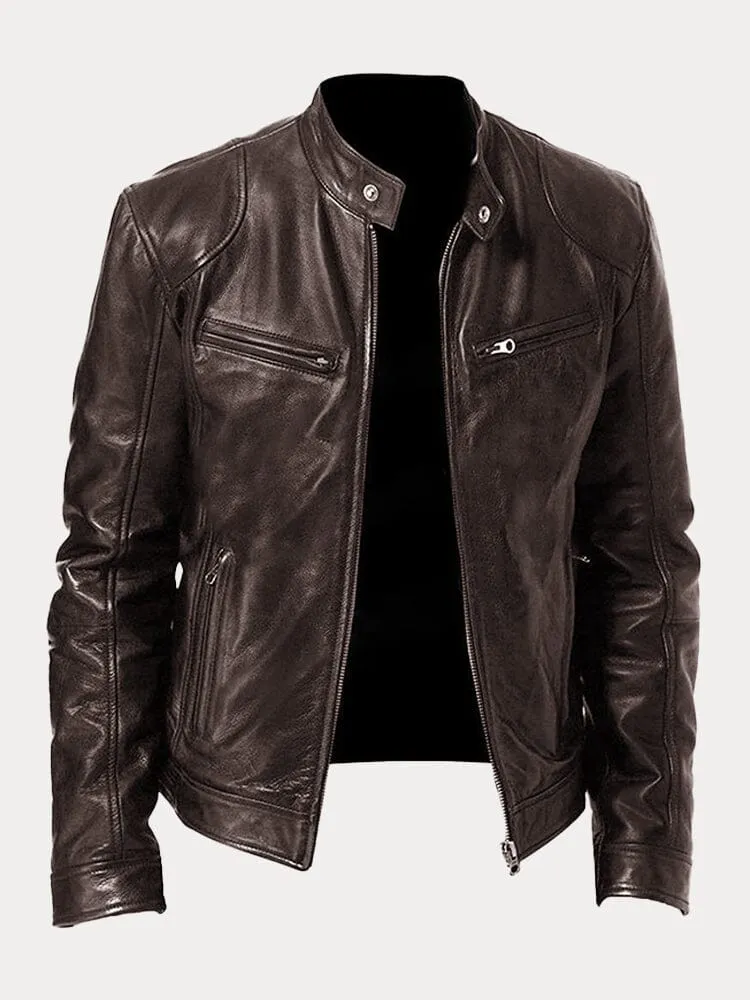Lässige Lederjacke: Zeitloser Stil und Komfort