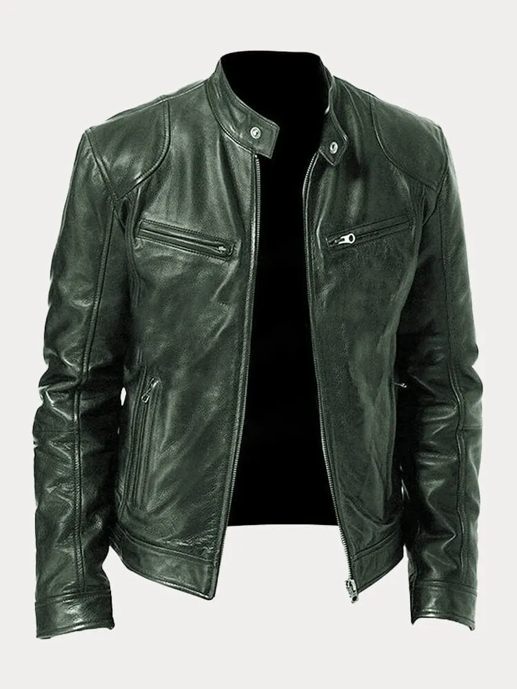 Lässige Lederjacke: Zeitloser Stil und Komfort