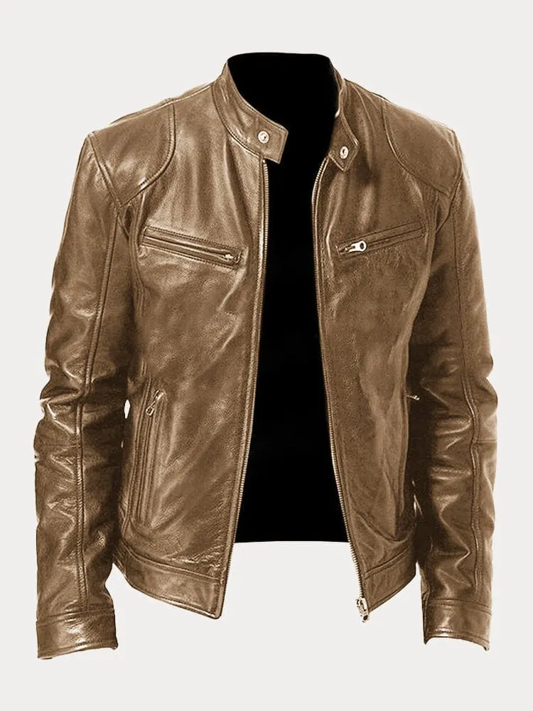 Lässige Lederjacke: Zeitloser Stil und Komfort