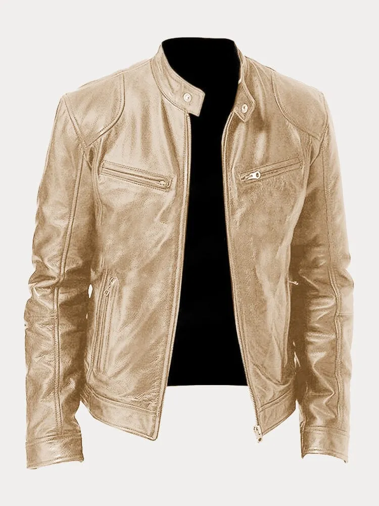 Lässige Lederjacke: Zeitloser Stil und Komfort