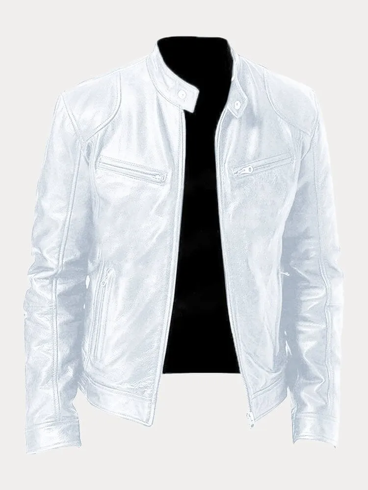 Lässige Lederjacke: Zeitloser Stil und Komfort