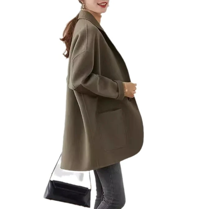 Damen stylischer und bequemer Oversized-Blazer Nord Taschen