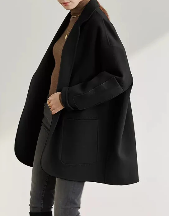 Damen stylischer und bequemer Oversized-Blazer Nord Taschen