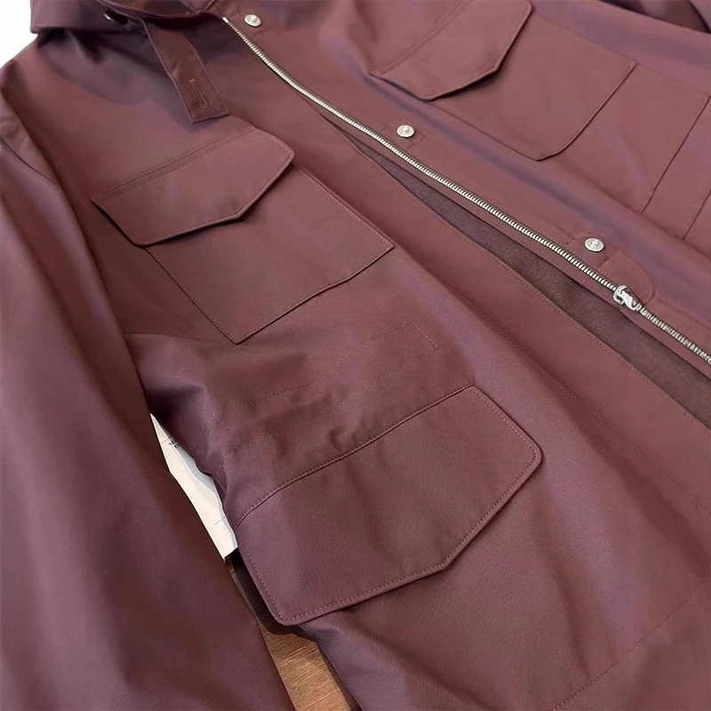 Damen Stylische Übergangsjacke mit praktischen Taschen Nord Taschen