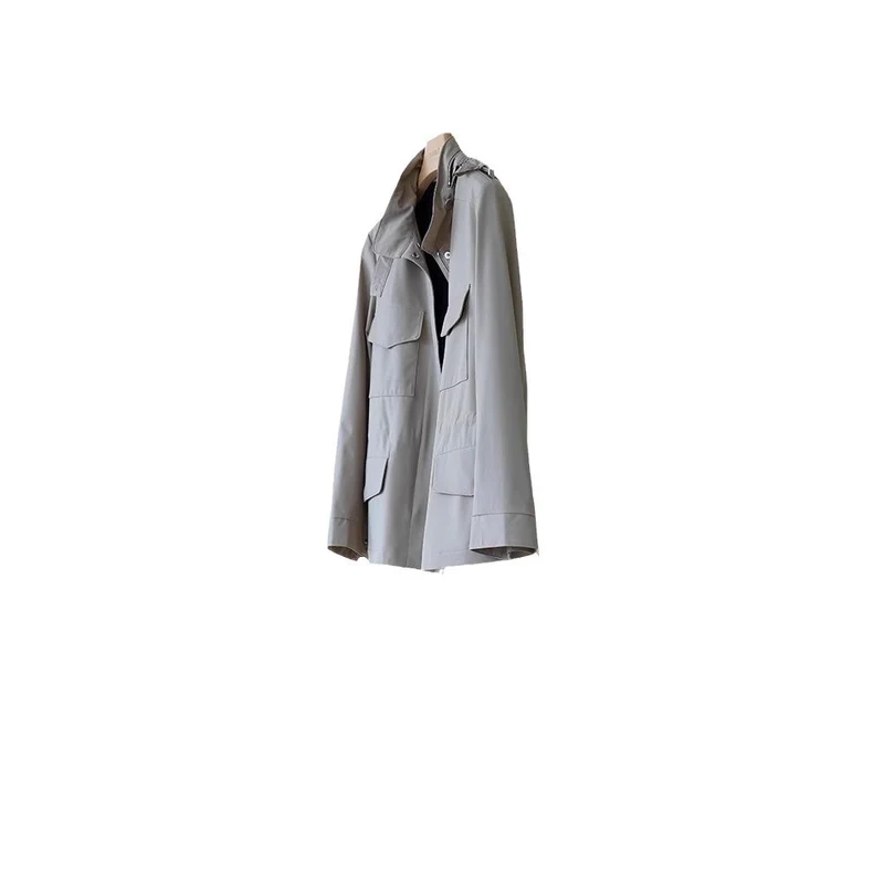 Damen Stylische Übergangsjacke mit praktischen Taschen Nord Taschen