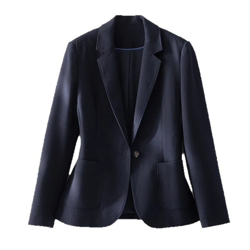 Damen Zweiteiliges Business-Kostüm mit tailliertem Blazer und weitem Midirock Nord Taschen