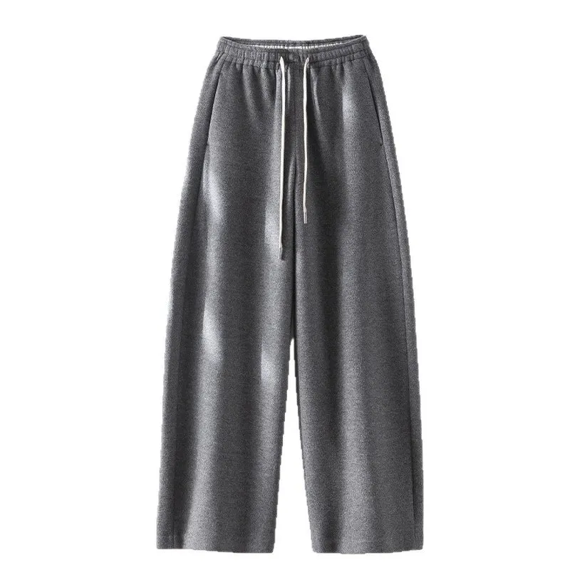 Damen Weite Sweatpant mit elastischem Bund, Kordelzug und seitlichen Eingrifftaschen Nord Taschen