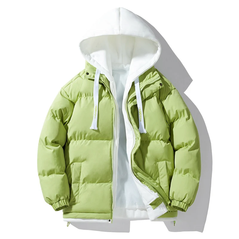 Herren Wattierte Steppjacke mit integriertem Kapuzen-Layer und winddichter Außenhülle Nord Taschen