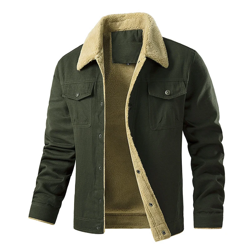 Herren Bequeme und warme Steppjacke Nord Taschen