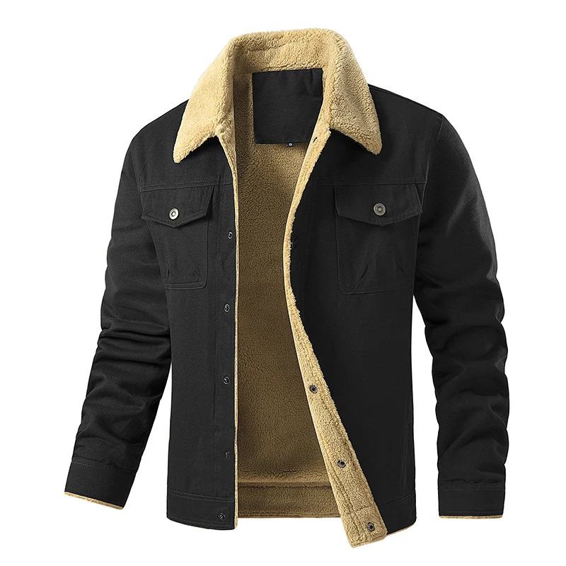 Herren Bequeme und warme Steppjacke Nord Taschen