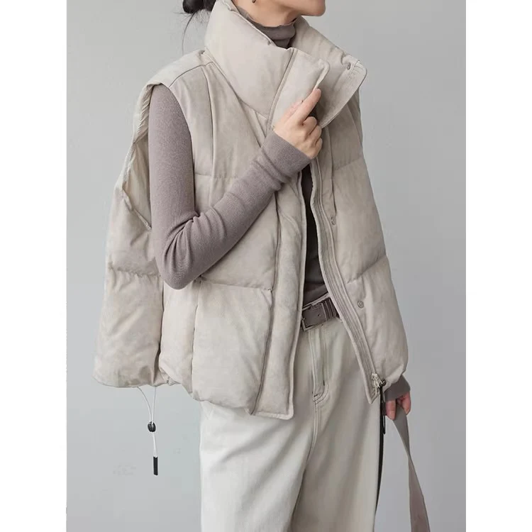 Damen Stylische gesteppte Weste Nord Taschen
