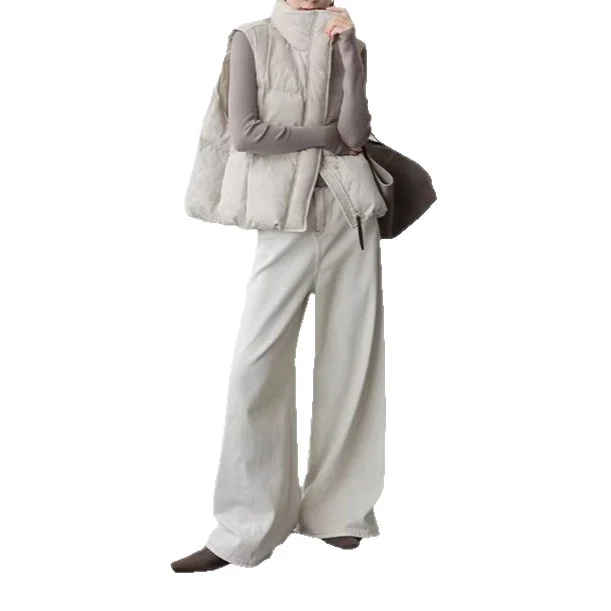Damen Stylische gesteppte Weste Nord Taschen