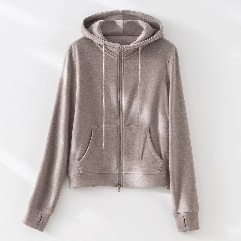 Damen weite Lounge-Hose mit elastischem Bund und Eingrifftaschen Nord Taschen
