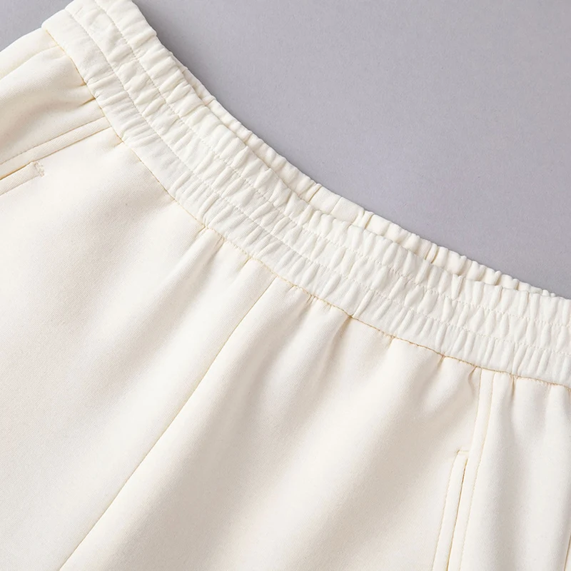 Damen Weite Jersey-Culotte mit hohem Taillenbund und versteckten Eingrifftaschen Nord Taschen