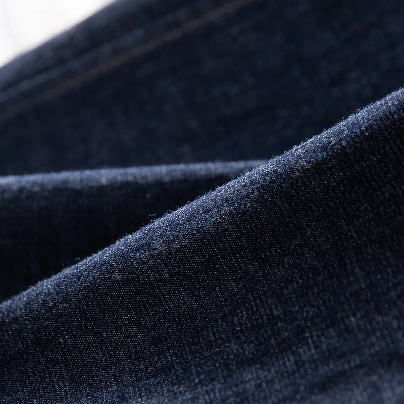 Damen Weite Jeanshose mit elastischem Bund und Tunnelzug Nord Taschen