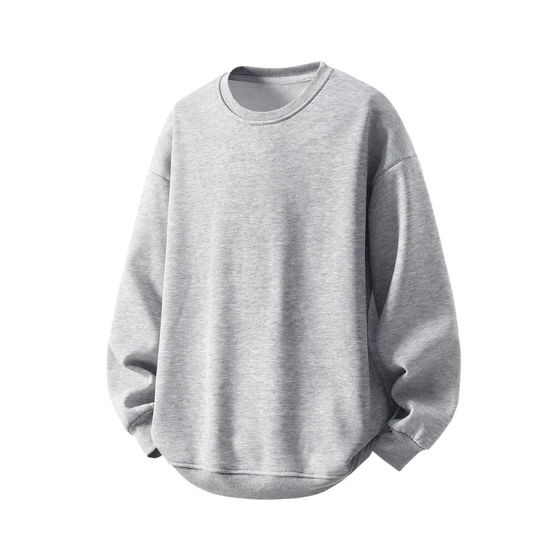 Unisex Oversized Rundhals-Sweatshirt aus French-Terry mit überschnittener Schulter Nord Taschen