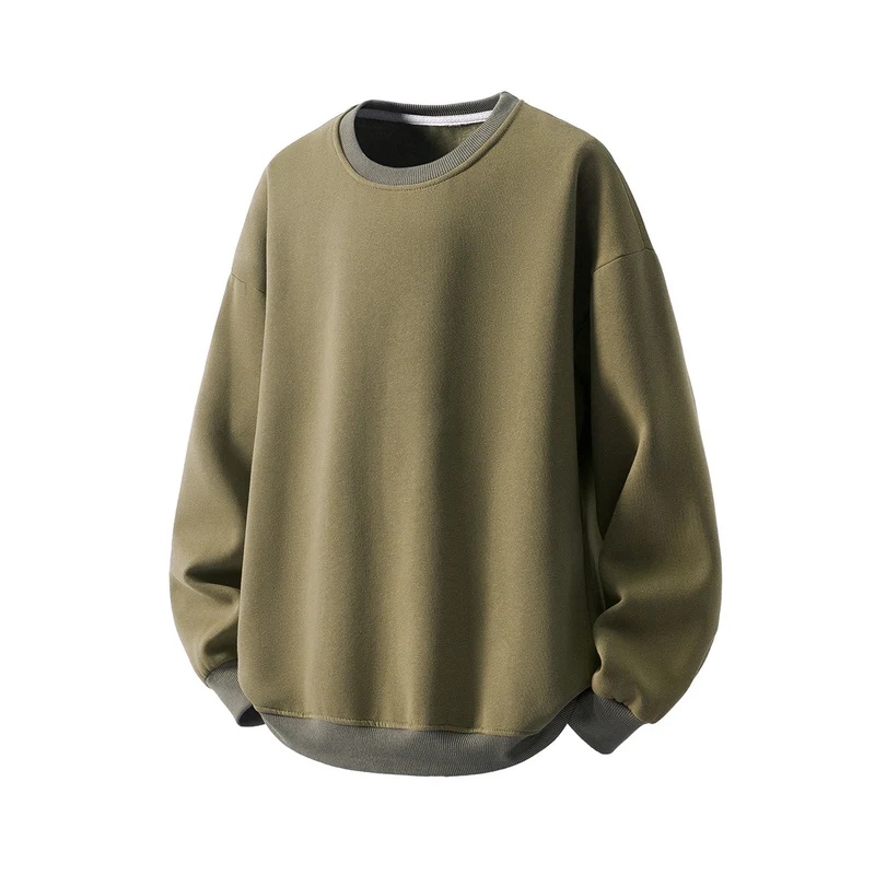 Unisex Oversized Rundhals-Sweatshirt aus French-Terry mit überschnittener Schulter Nord Taschen