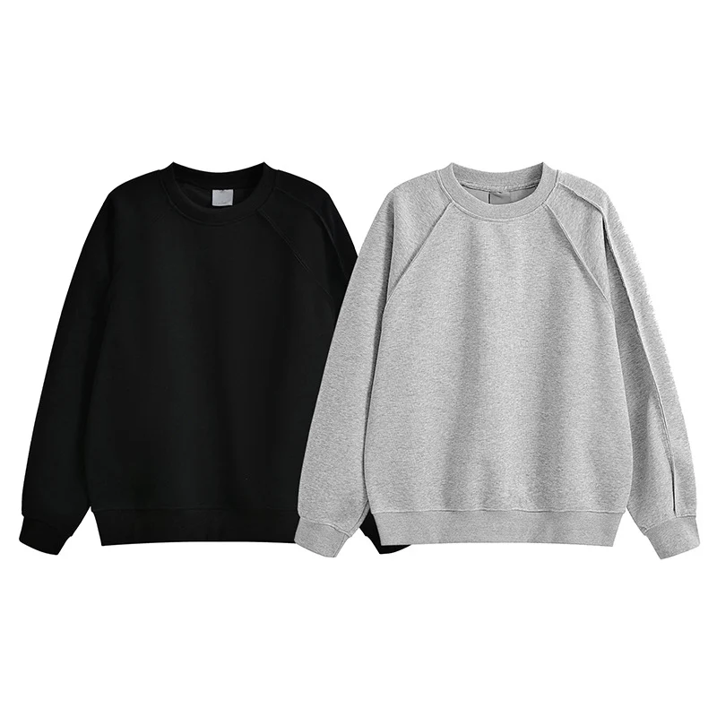 Unisex Oversize Sweatshirt mit Raglanärmeln und Rippbündchen Nord Taschen