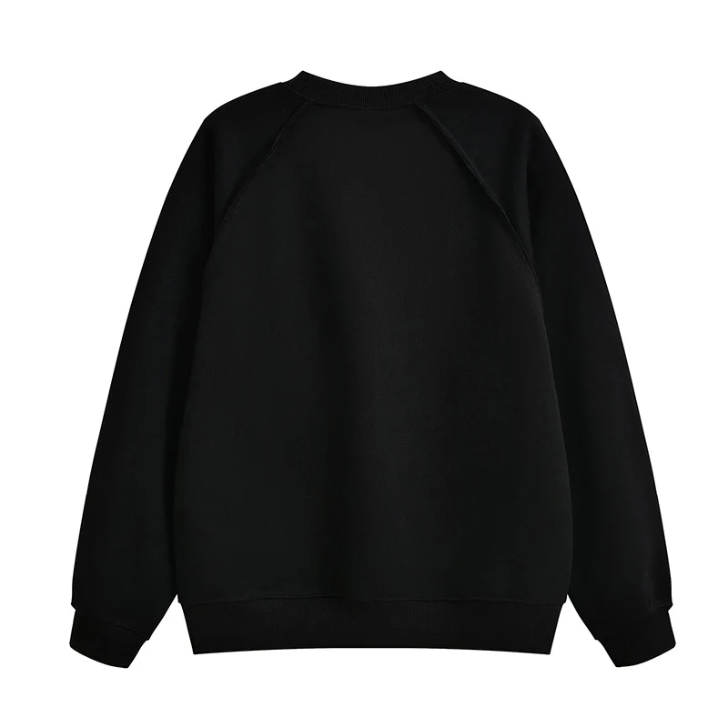 Unisex Oversize Sweatshirt mit Raglanärmeln und Rippbündchen Nord Taschen