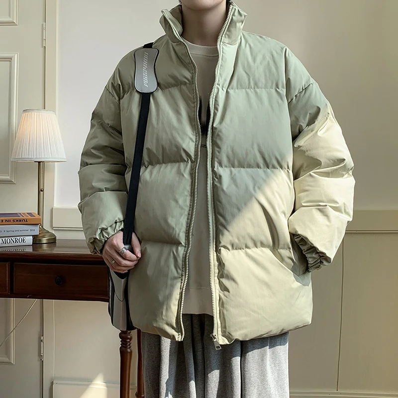 Unisex Oversize Steppjacke mit hohem Stehkragen und Thermofutter Nord Taschen