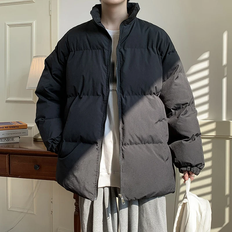 Unisex Oversize Steppjacke mit hohem Stehkragen und Thermofutter Nord Taschen