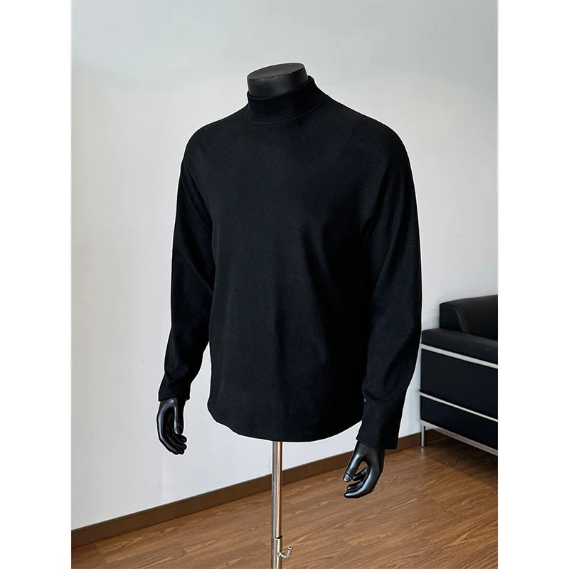 Unisex Oversize-Stehkragen-Sweatshirt mit Raglanärmeln und weichem Baumwollfleece Nord Taschen