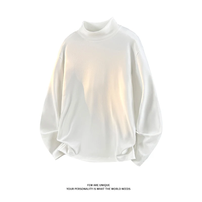 Unisex Oversize-Stehkragen-Sweatshirt mit Raglanärmeln und weichem Baumwollfleece Nord Taschen