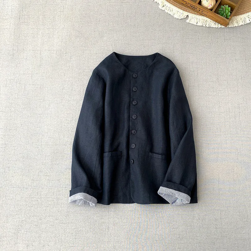 Damen Stilvolle Wickeljacke Nord Taschen