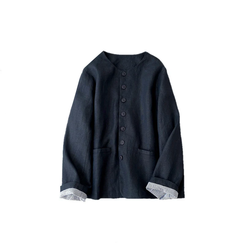 Damen Stilvolle Wickeljacke Nord Taschen