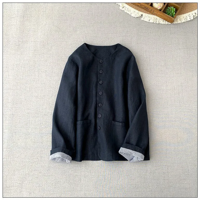 Damen Stilvolle Wickeljacke Nord Taschen