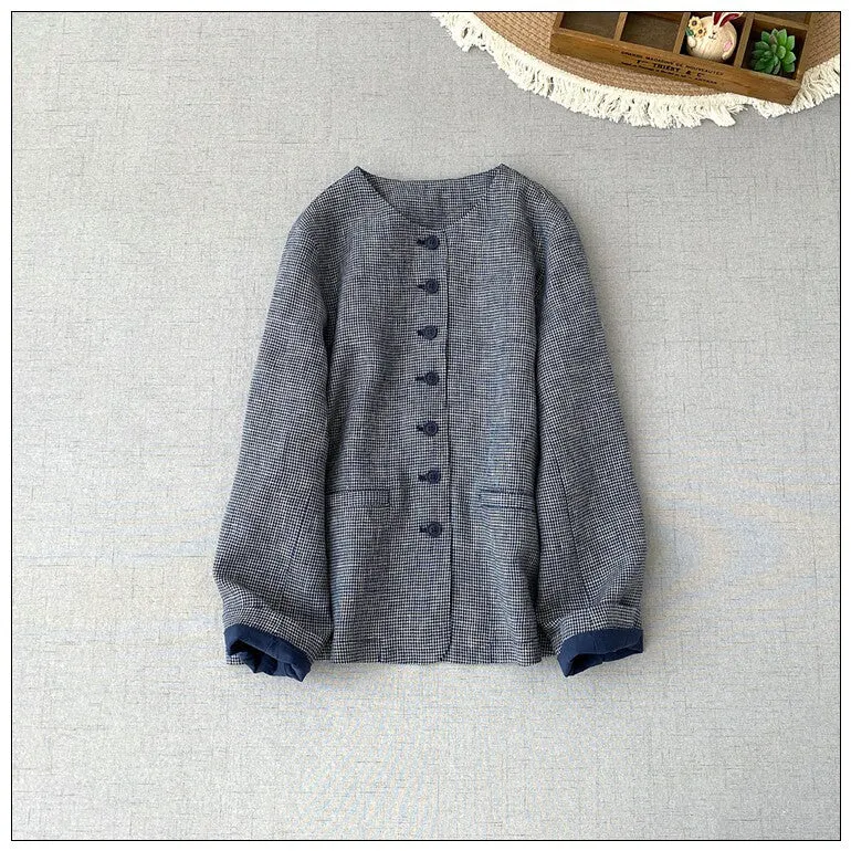 Damen Stilvolle Wickeljacke Nord Taschen