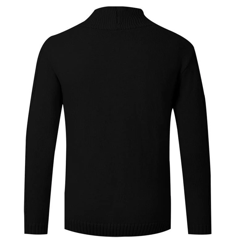 Herren Strickcardigan mit Schalkragen, Zopfmuster und Knopfleiste Nord Taschen